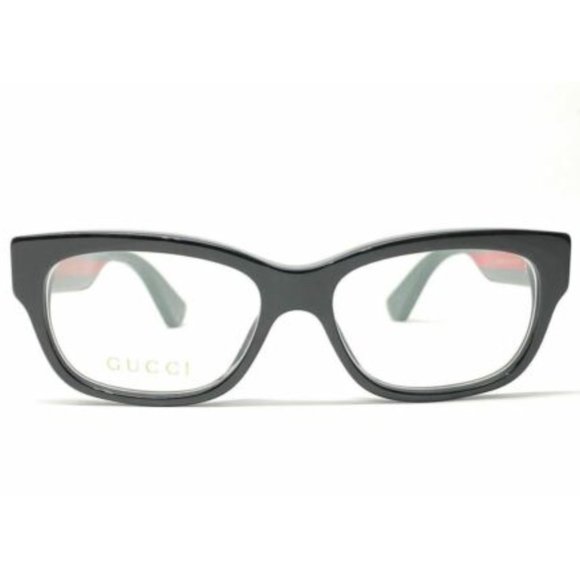 Gucci Women's Black and Green Eyeglasses! - Picture 2 of 3